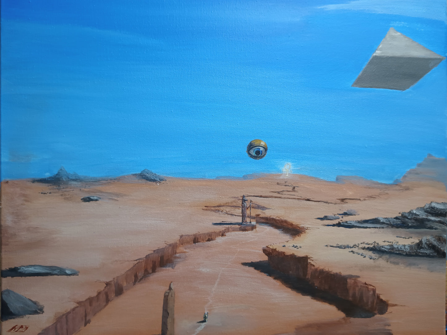 "Road To The Duat"Original Painting