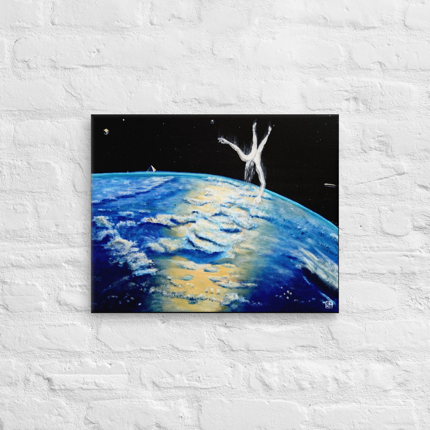 "Freefall" Canvas Print
