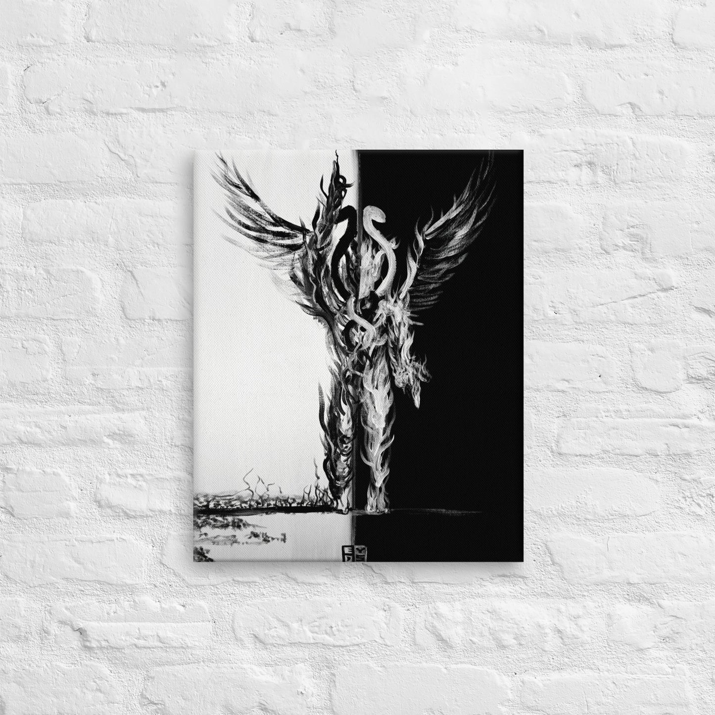 "Two Worlds" Canvas Print