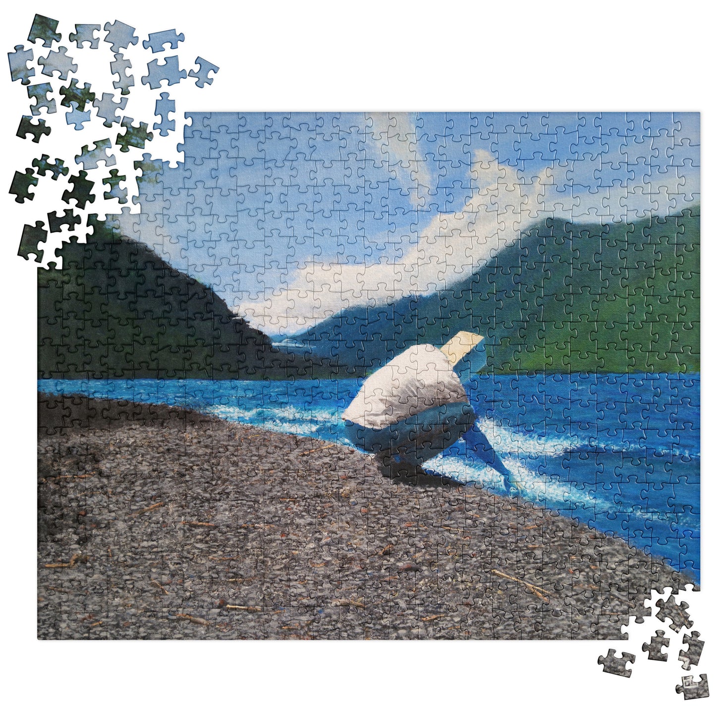"Olympic Coddiwobble" Jigsaw Puzzle