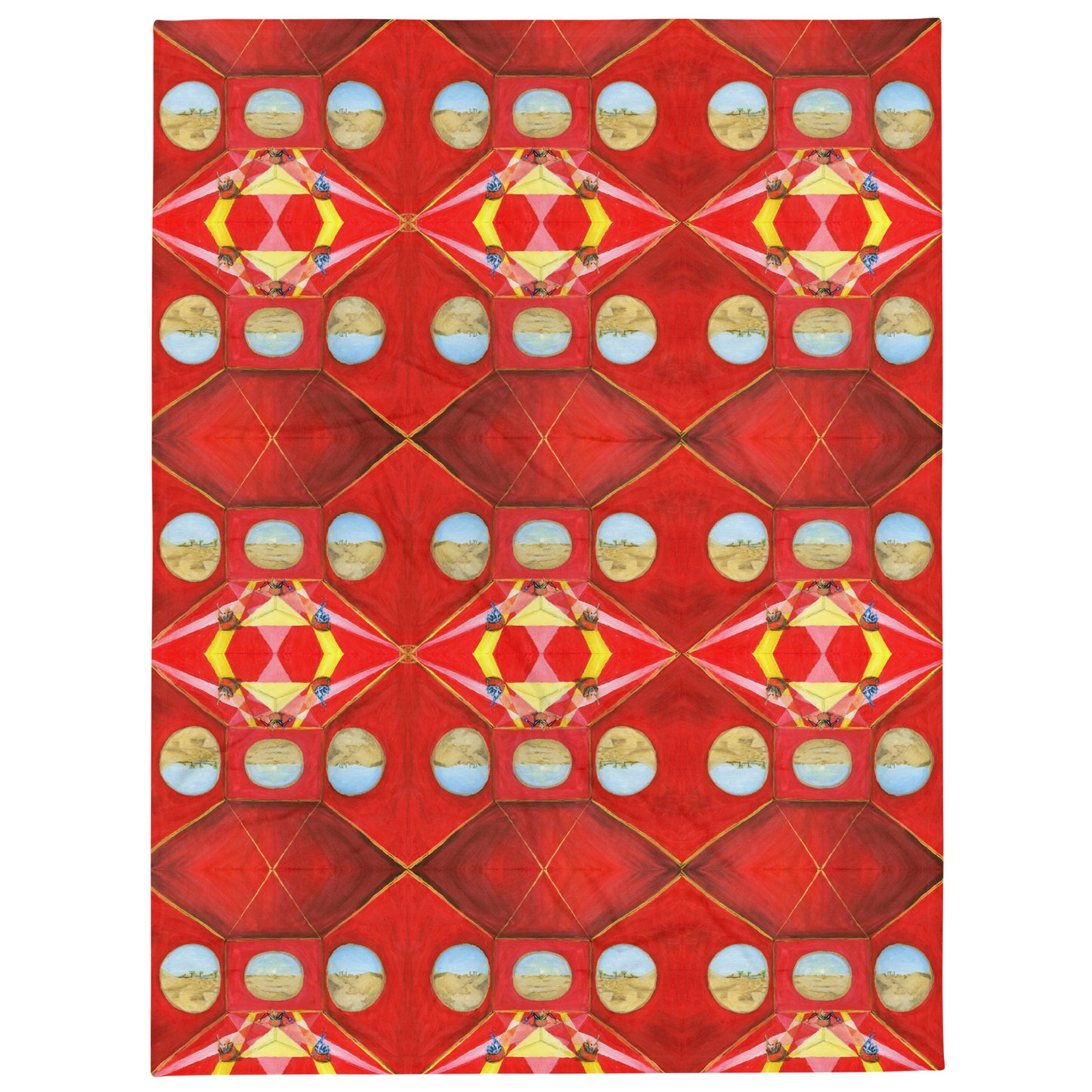 "Schema" Throw Blanket