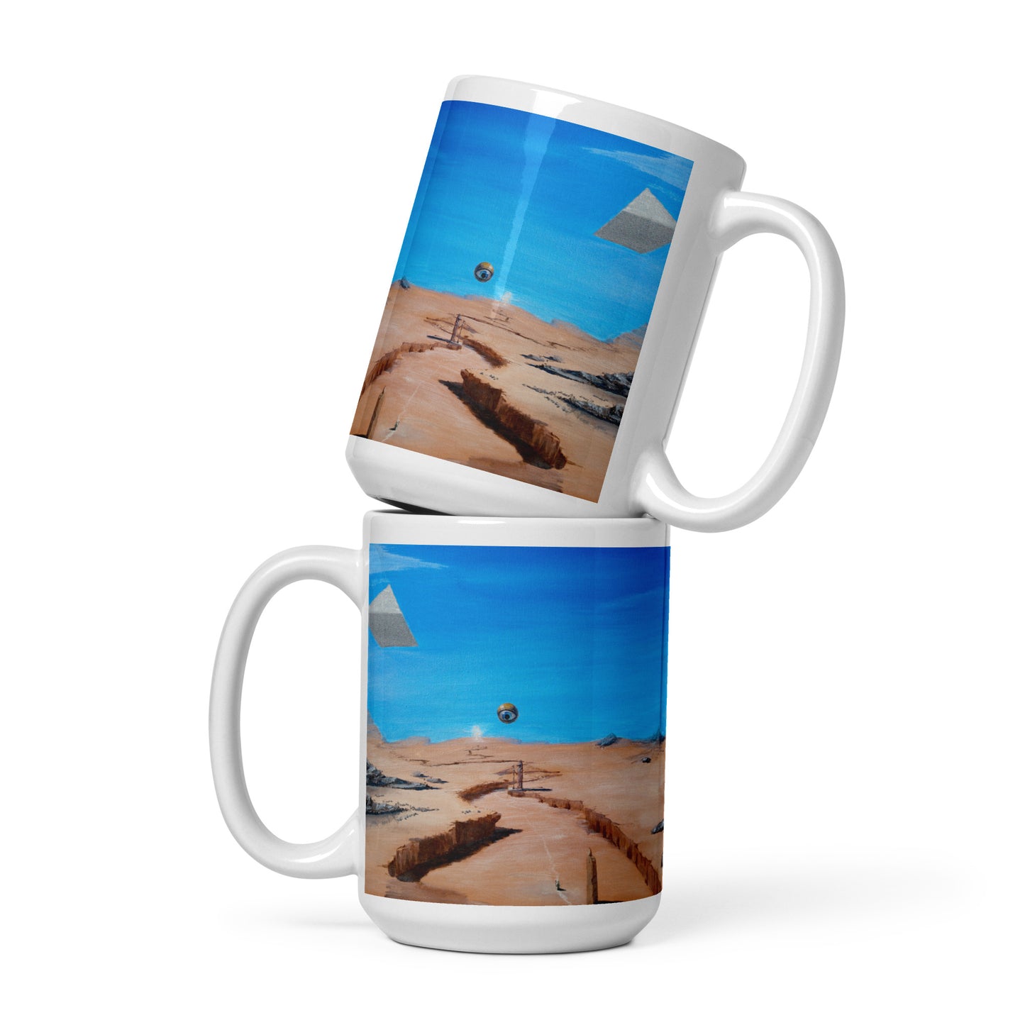"Road To The Duat" Glossy Mug