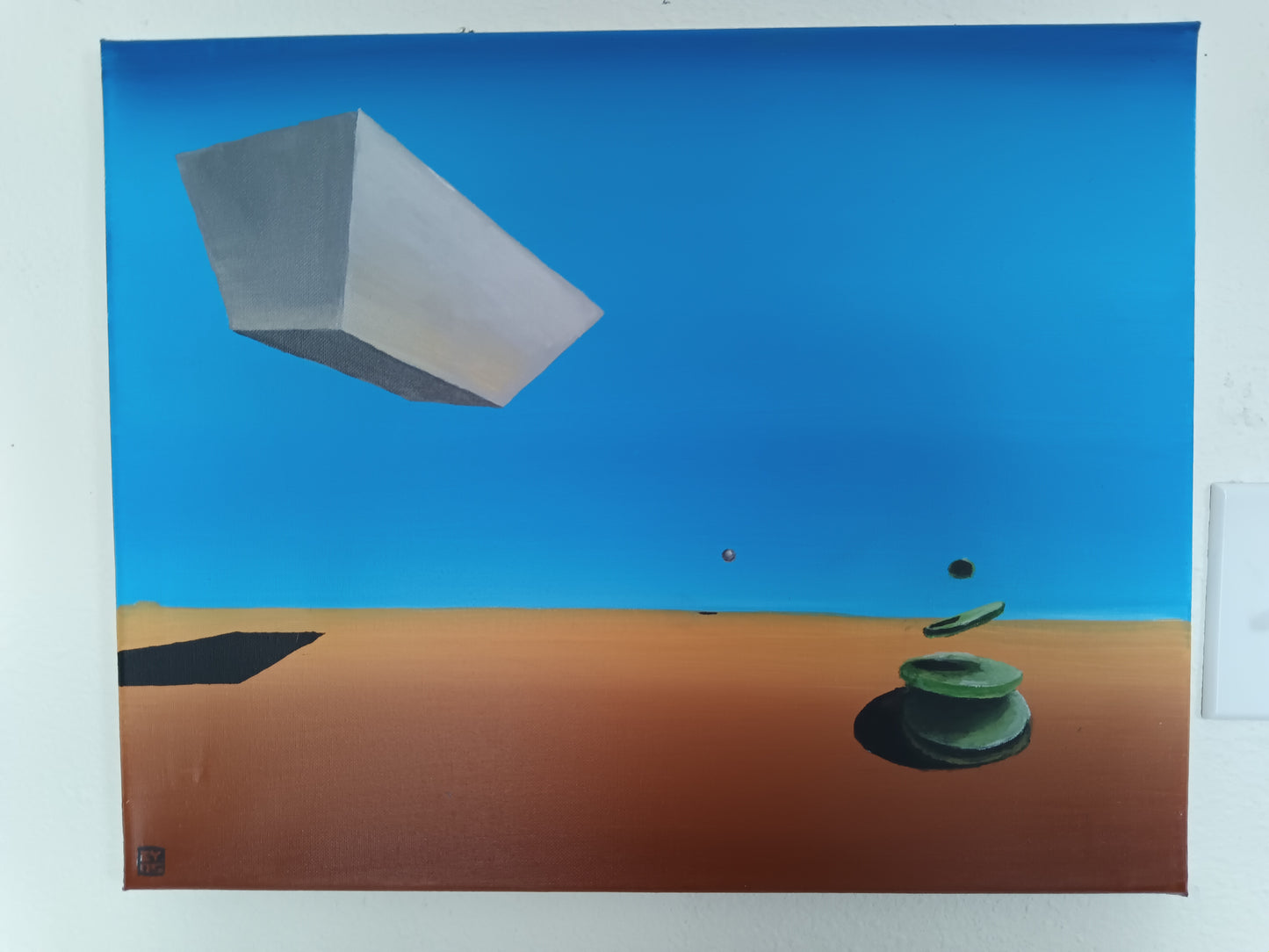 "Unidentified Floating Objects" Original Painting