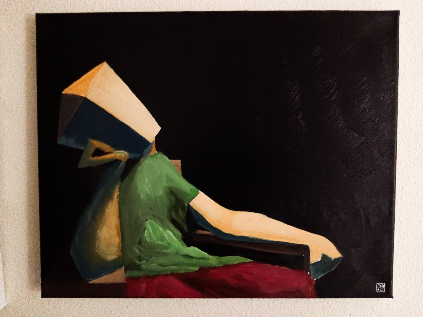 "Overthinking" Original Painting