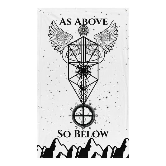 As Above So Below Flag