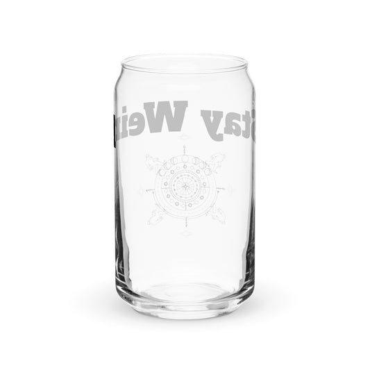 Stay Weird Glass