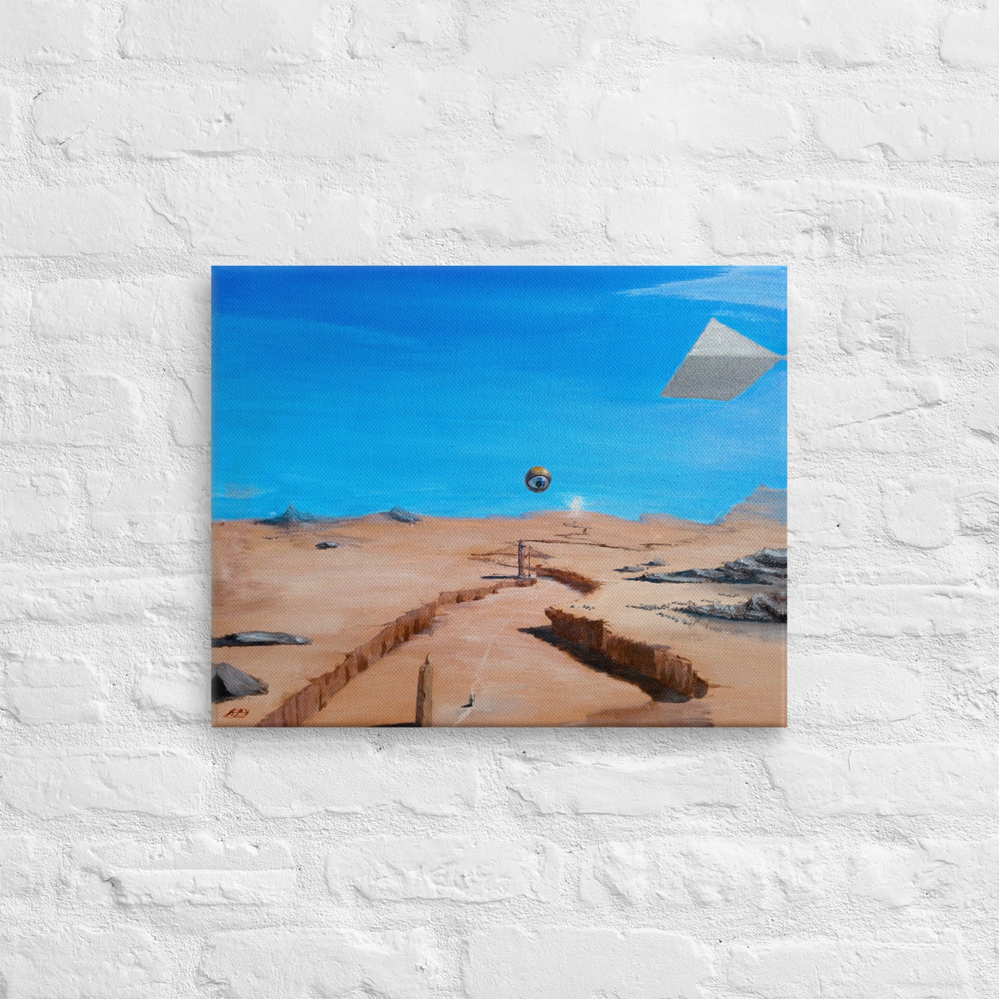 "Road To The Duat" Canvas Print