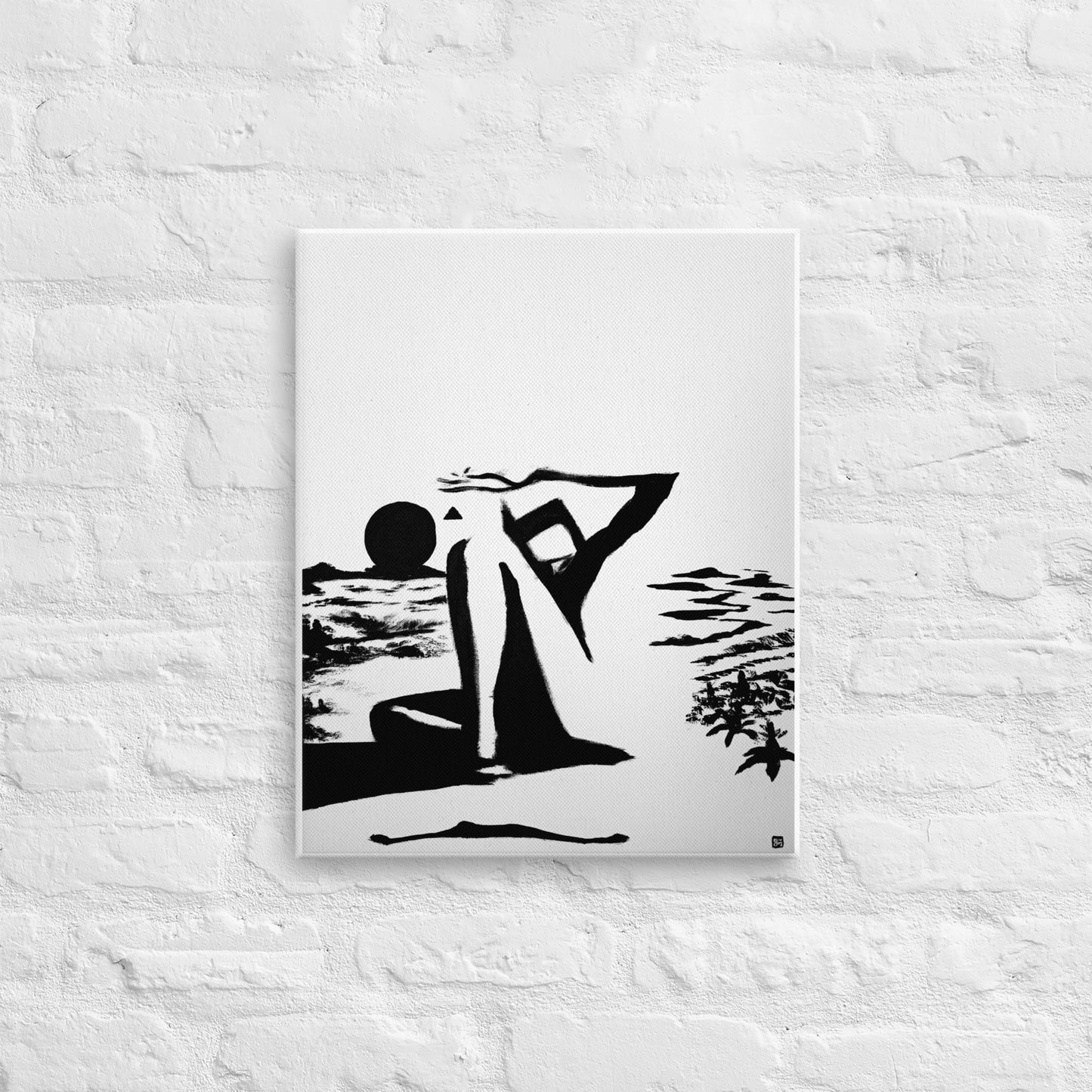 "Brighter Than The Sun" Canvas