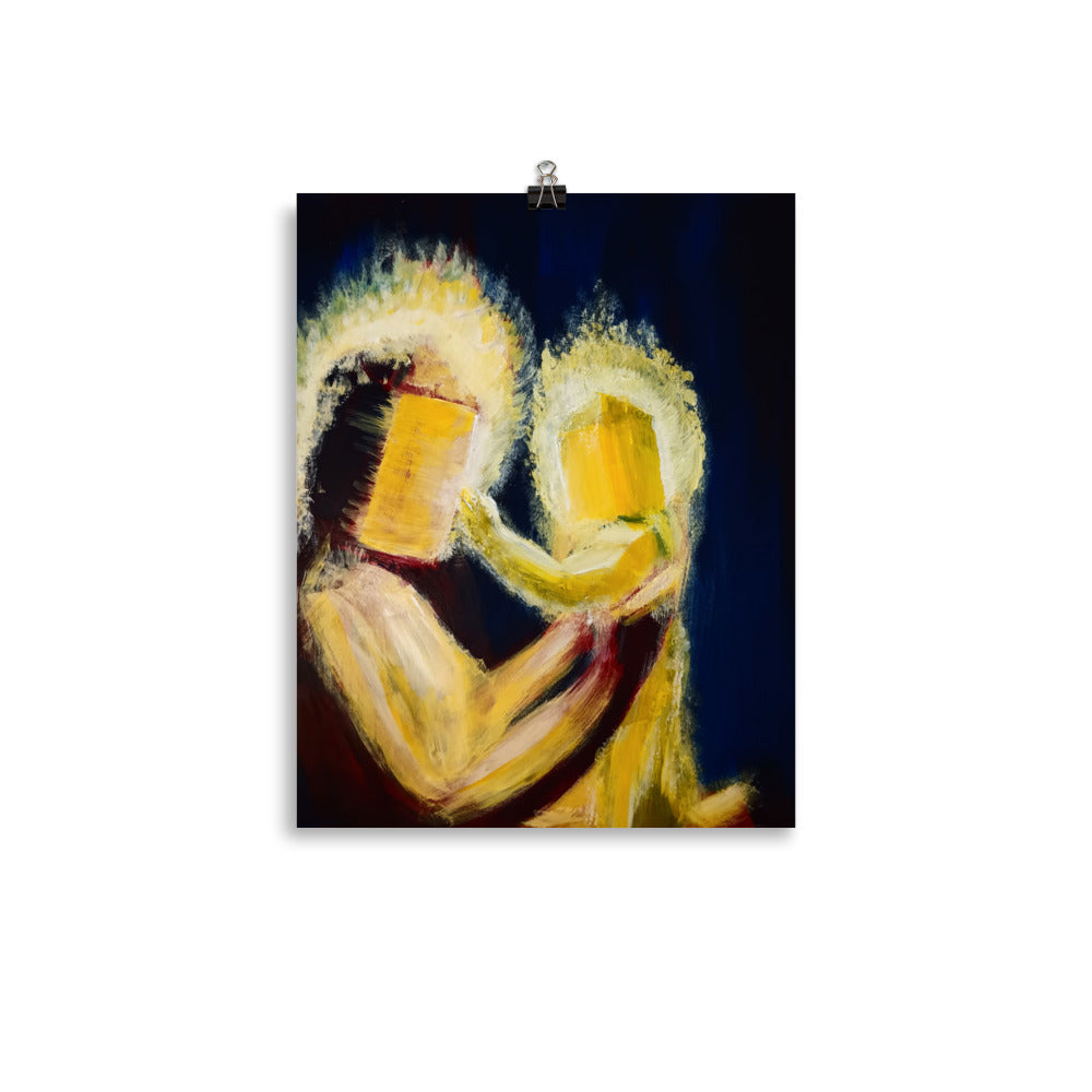 Madonna And Child Metal Prints for Sale