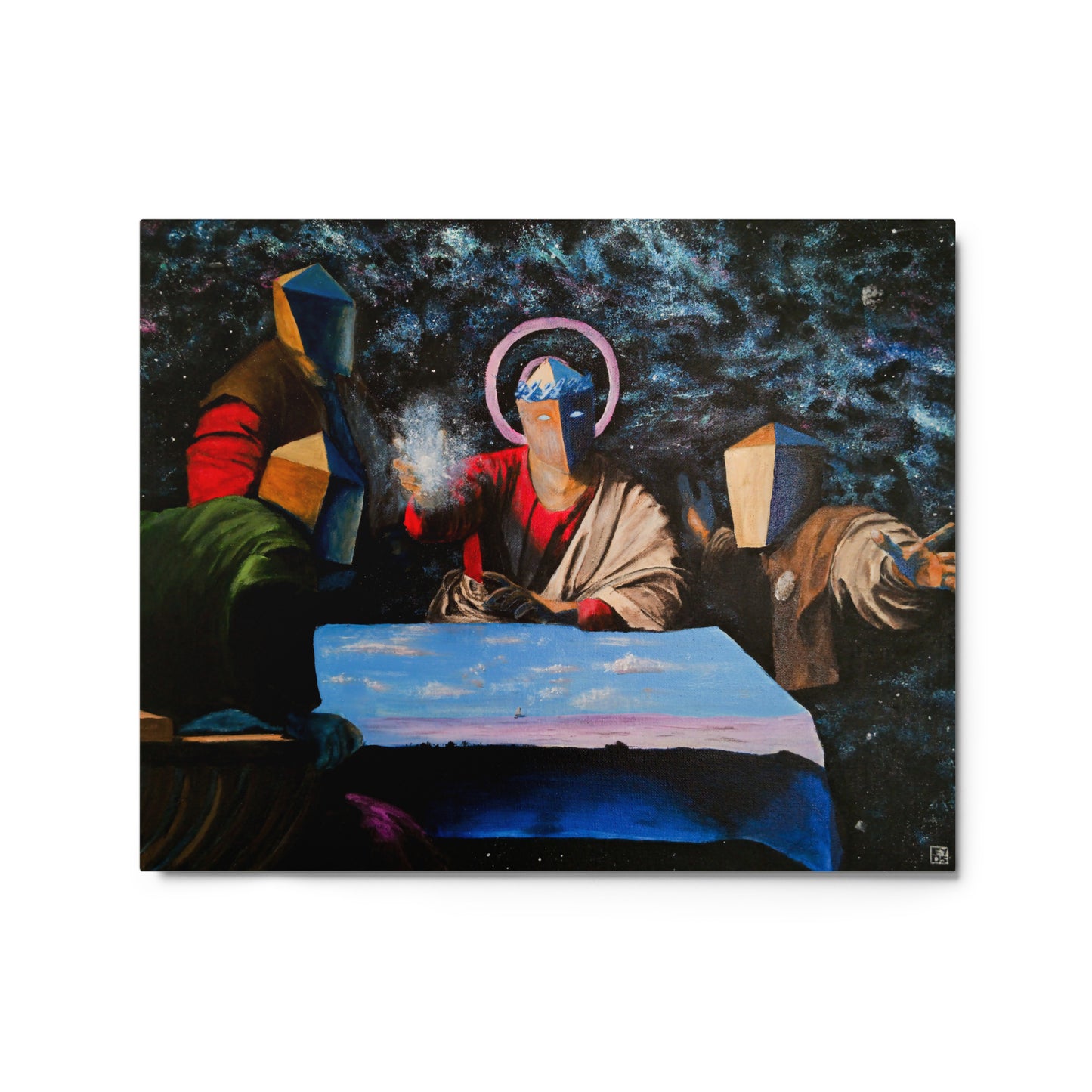 "Supper At Creation" Metal Print