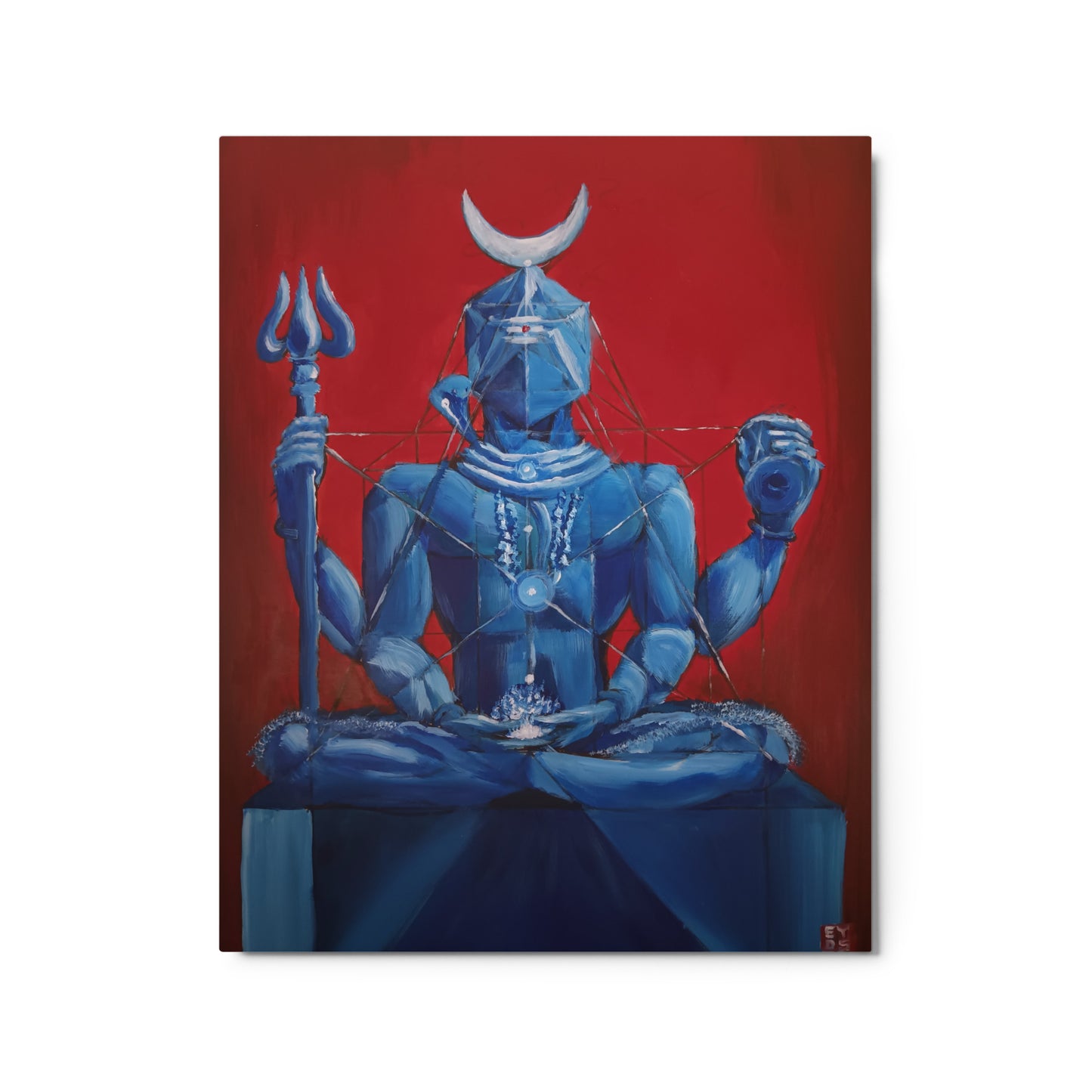 "IAME SHIVA" Metal Print