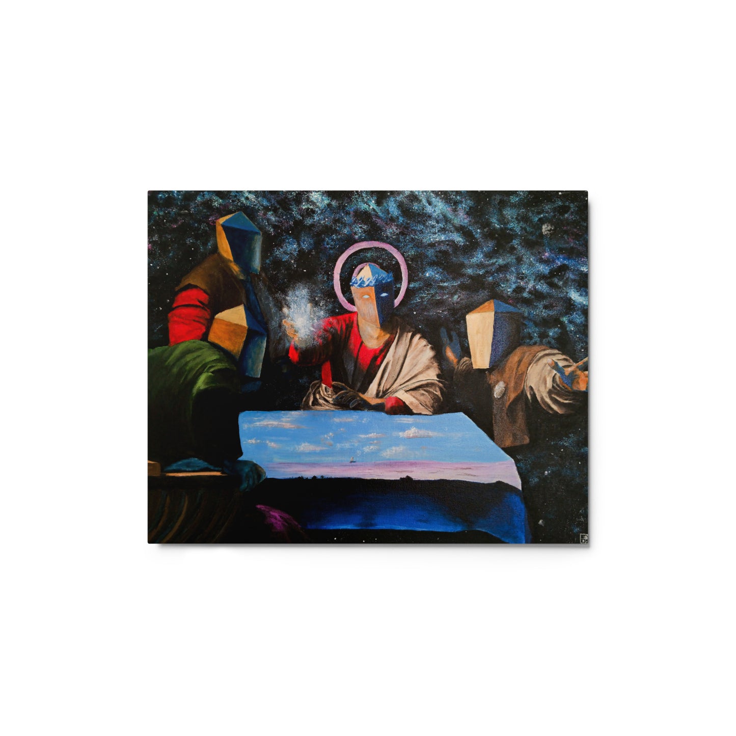 "Supper At Creation" Metal Print