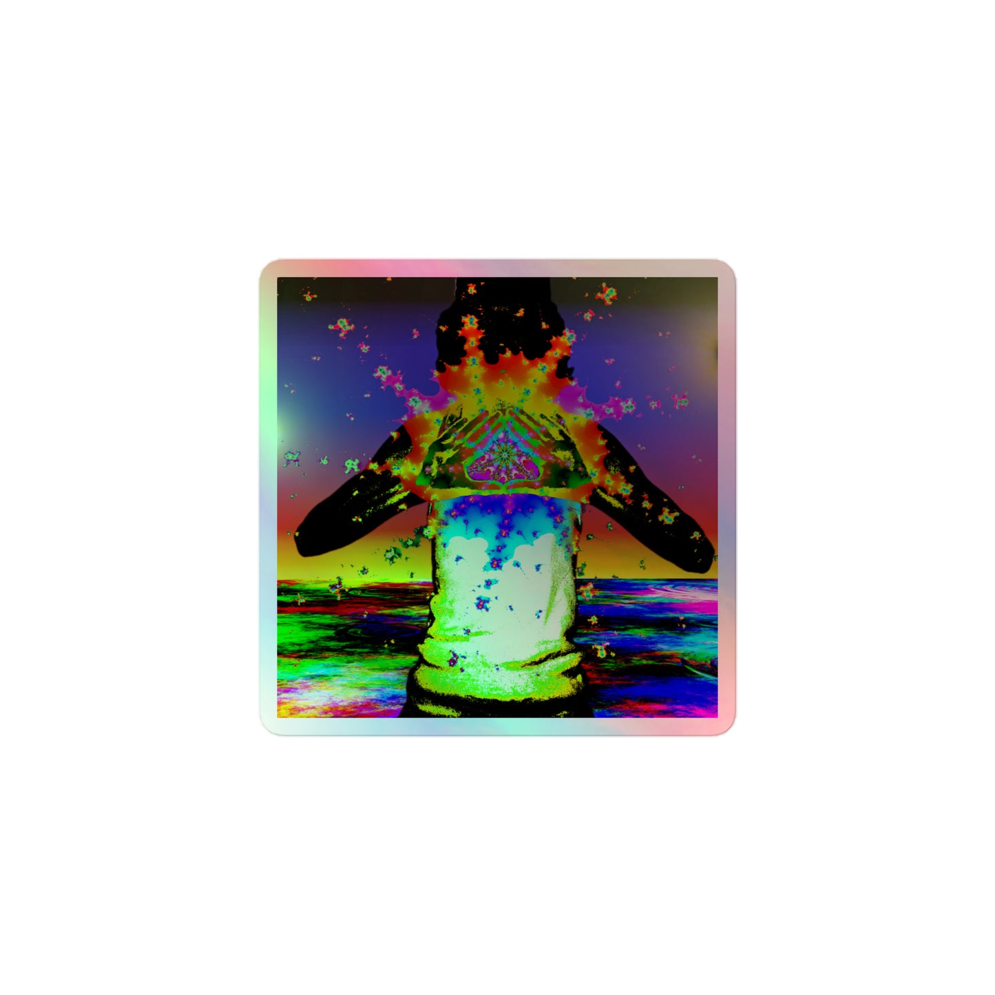 "Soul On Fire" Holographic stickers