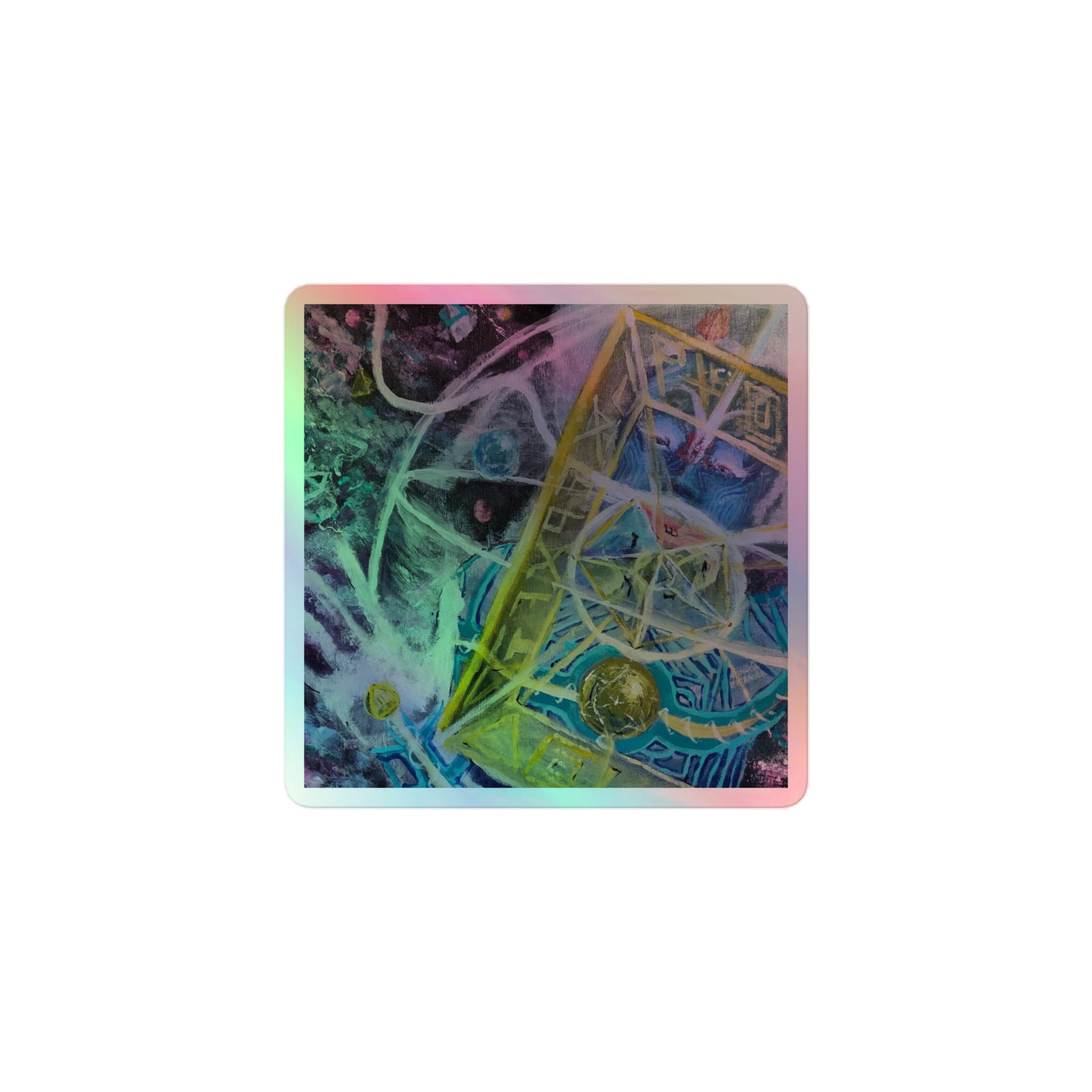 "Incantation" Holographic stickers
