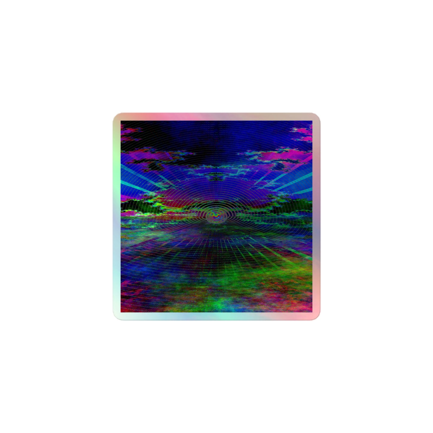 "Dayspring" Holographic stickers