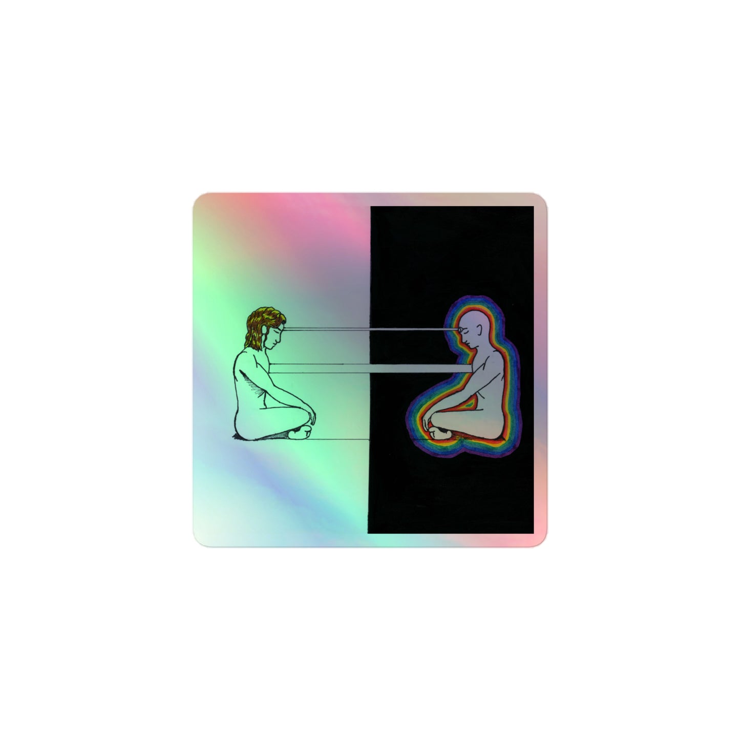"Khet and Ka" Holographic stickers