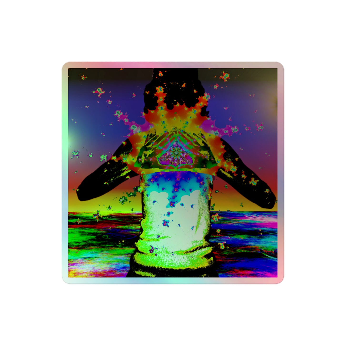 "Soul On Fire" Holographic stickers