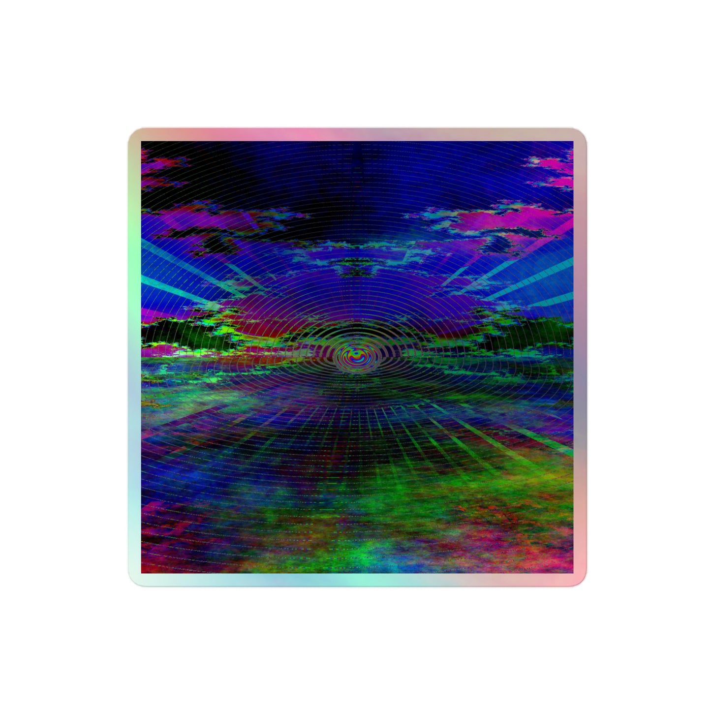 "Dayspring" Holographic stickers