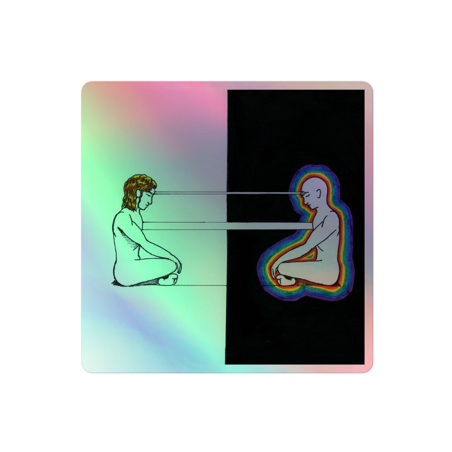 "Khet and Ka" Holographic stickers