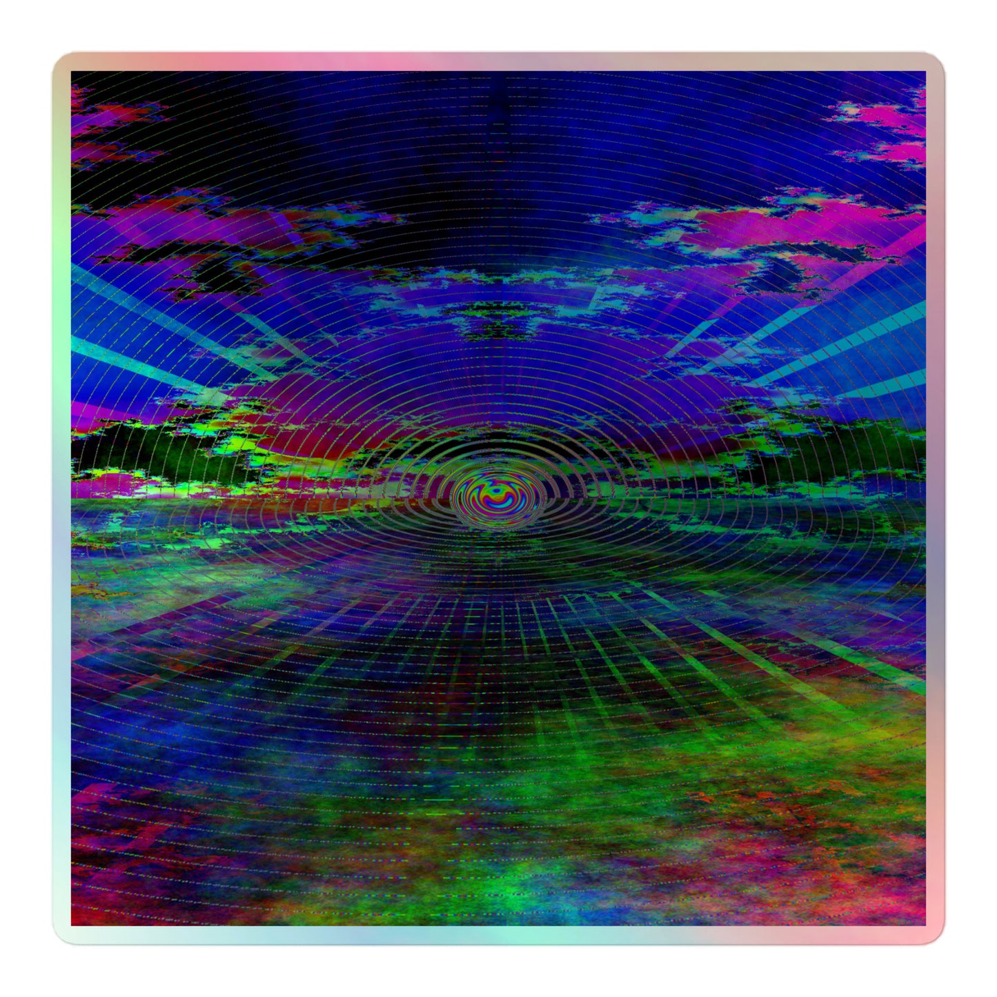 "Dayspring" Holographic stickers
