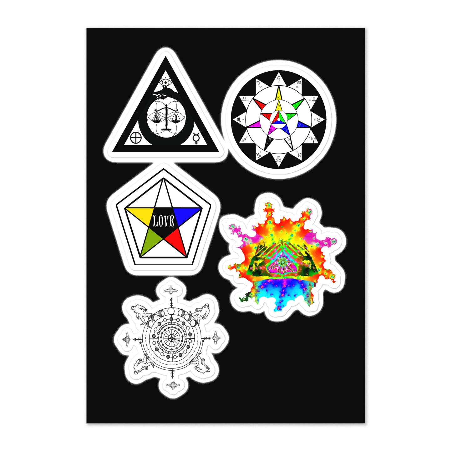 Symbol Sticker Sheet