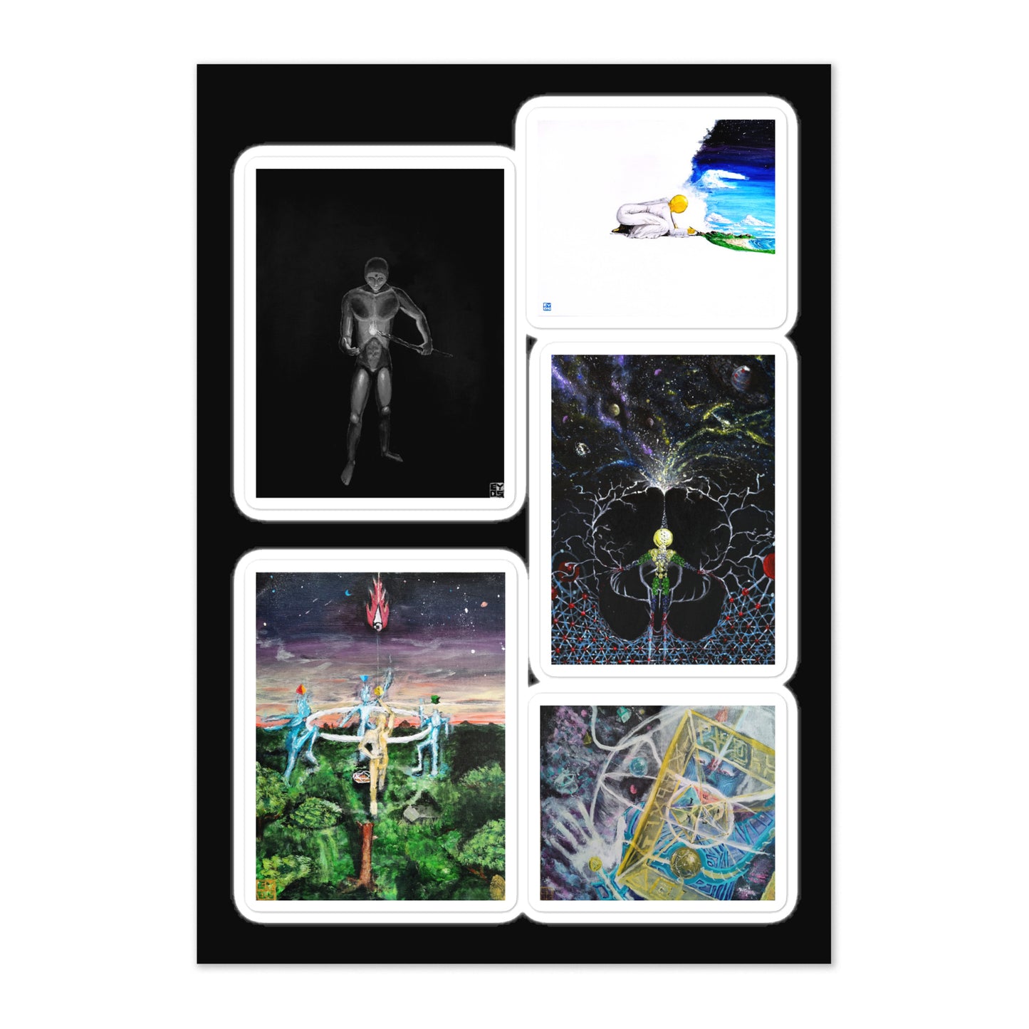 Fire Within Sticker Sheet