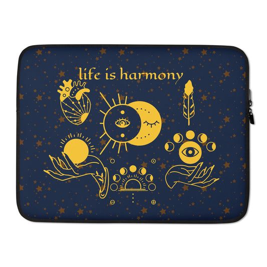 Life Is Harmony Laptop Sleeve