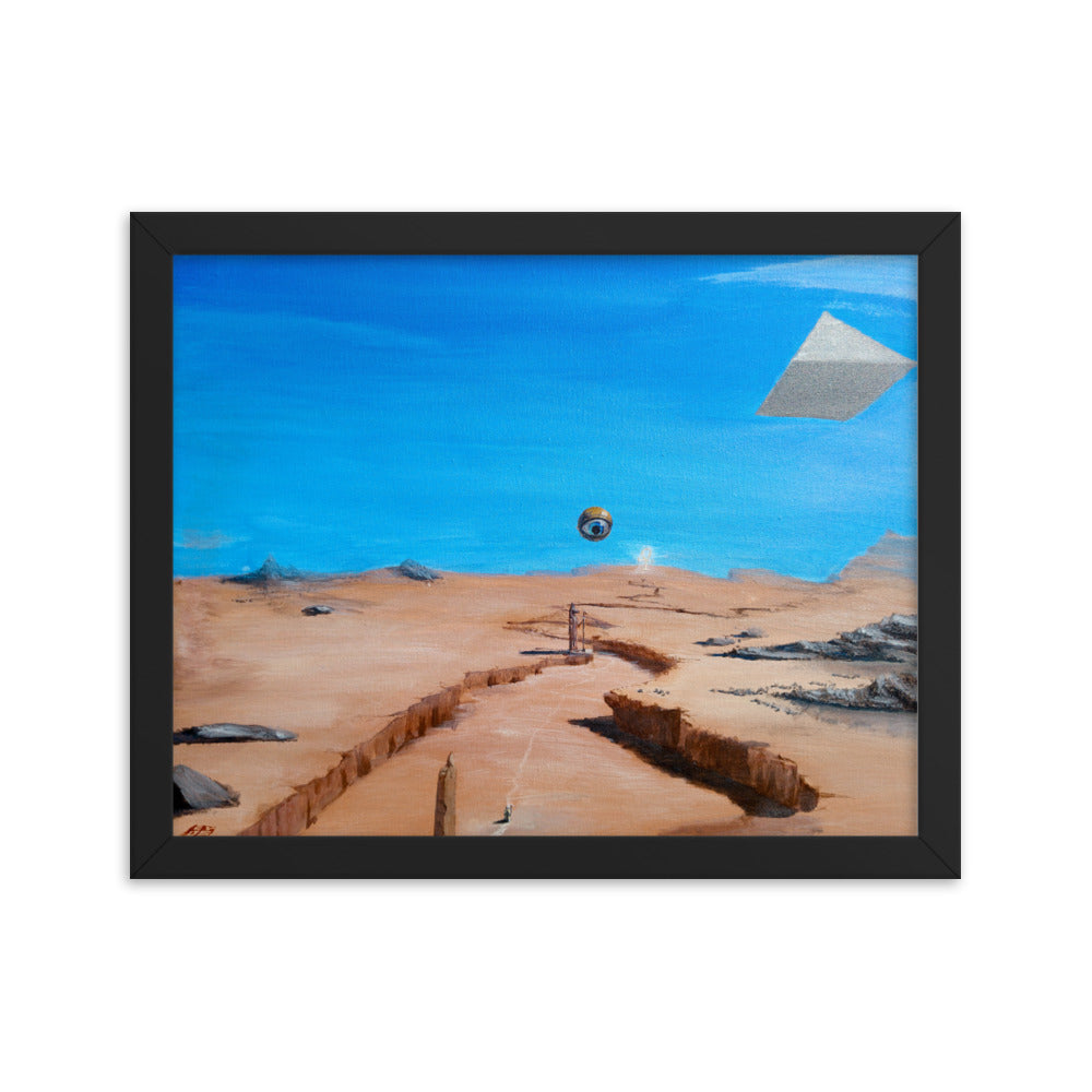 "Road To The Duat" Framed Glossy Print