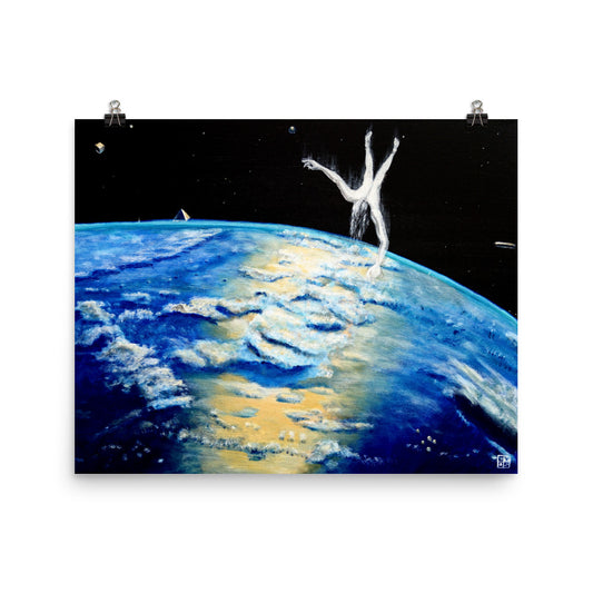 "Freefall" Poster Print