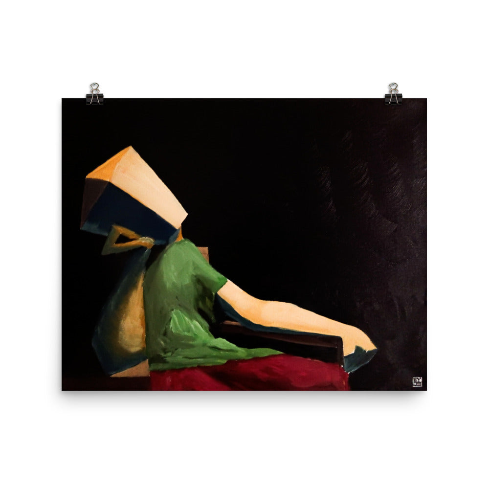"Overthinker" Poster Print