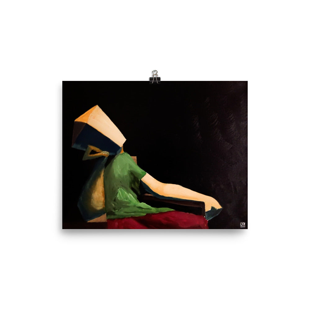 "Overthinker" Poster Print