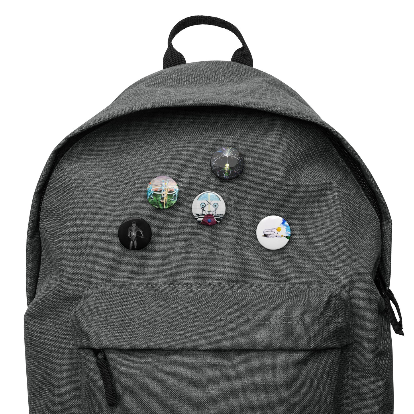 The "Psyche" Series of Pin Buttons