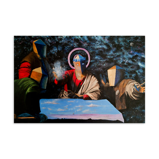 Supper at Creation Postcard