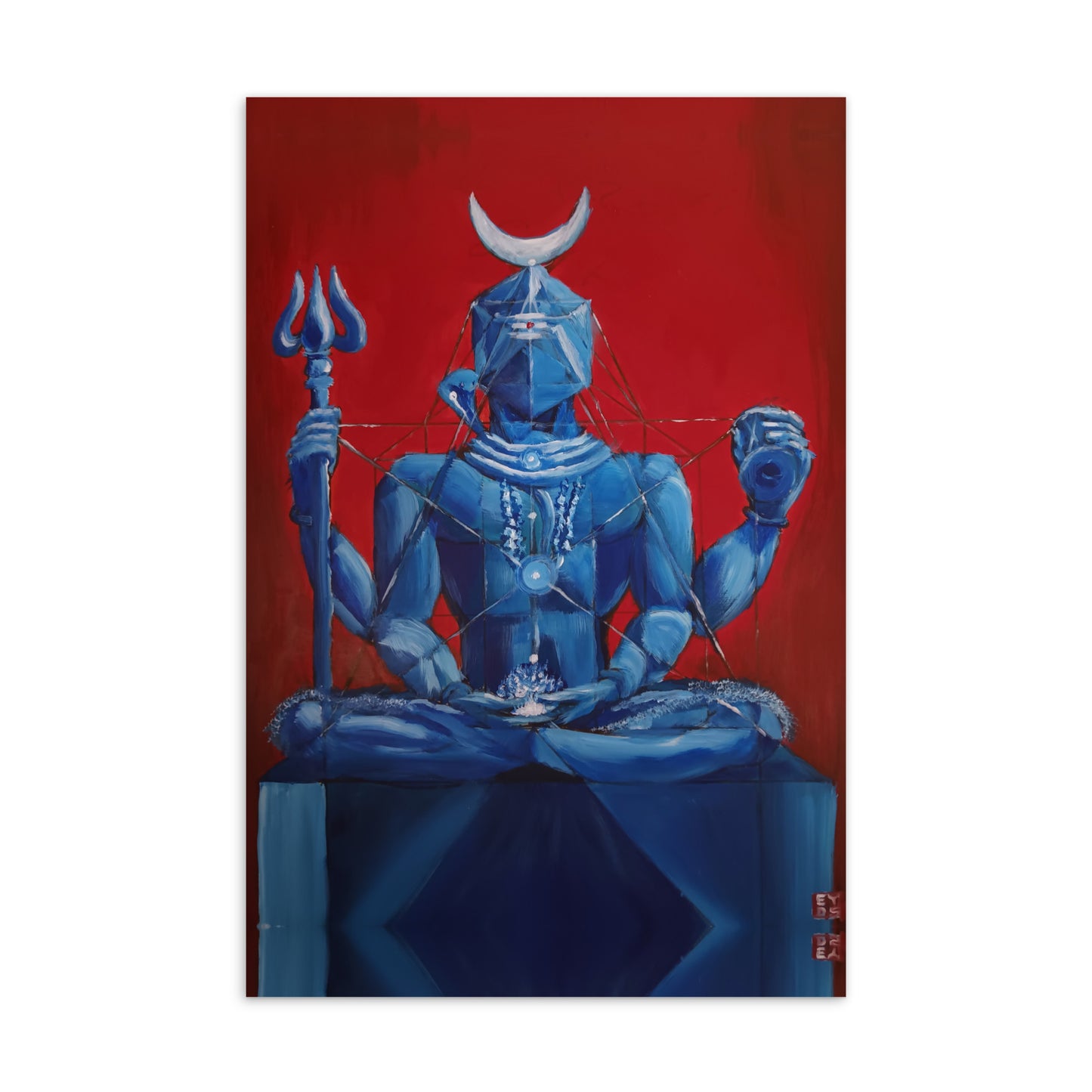 "IAME SHIVA" Postcard