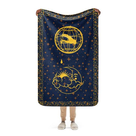 Sweet Dreams Sherpa blanket