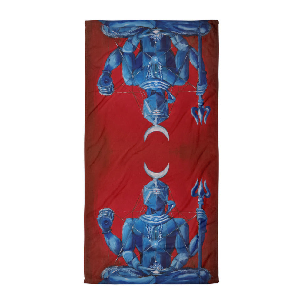 "IAME SHIVA" Towel