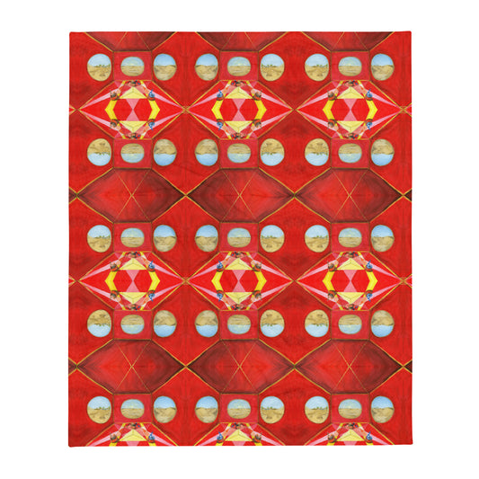 "Schema" Throw Blanket