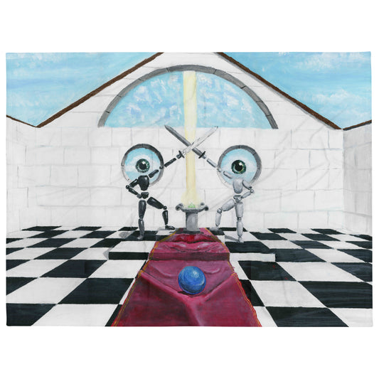 "Psyche" Throw Blanket