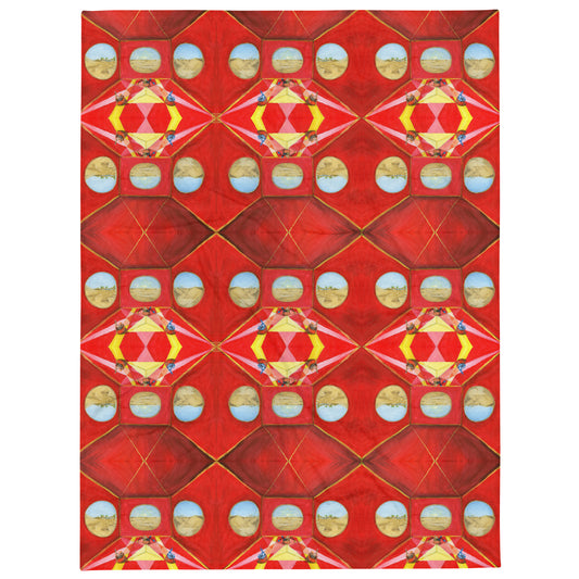 "Schema" Throw Blanket