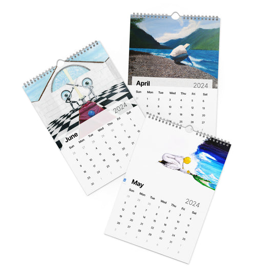 IAME Painting Series Wall calendar (2024)