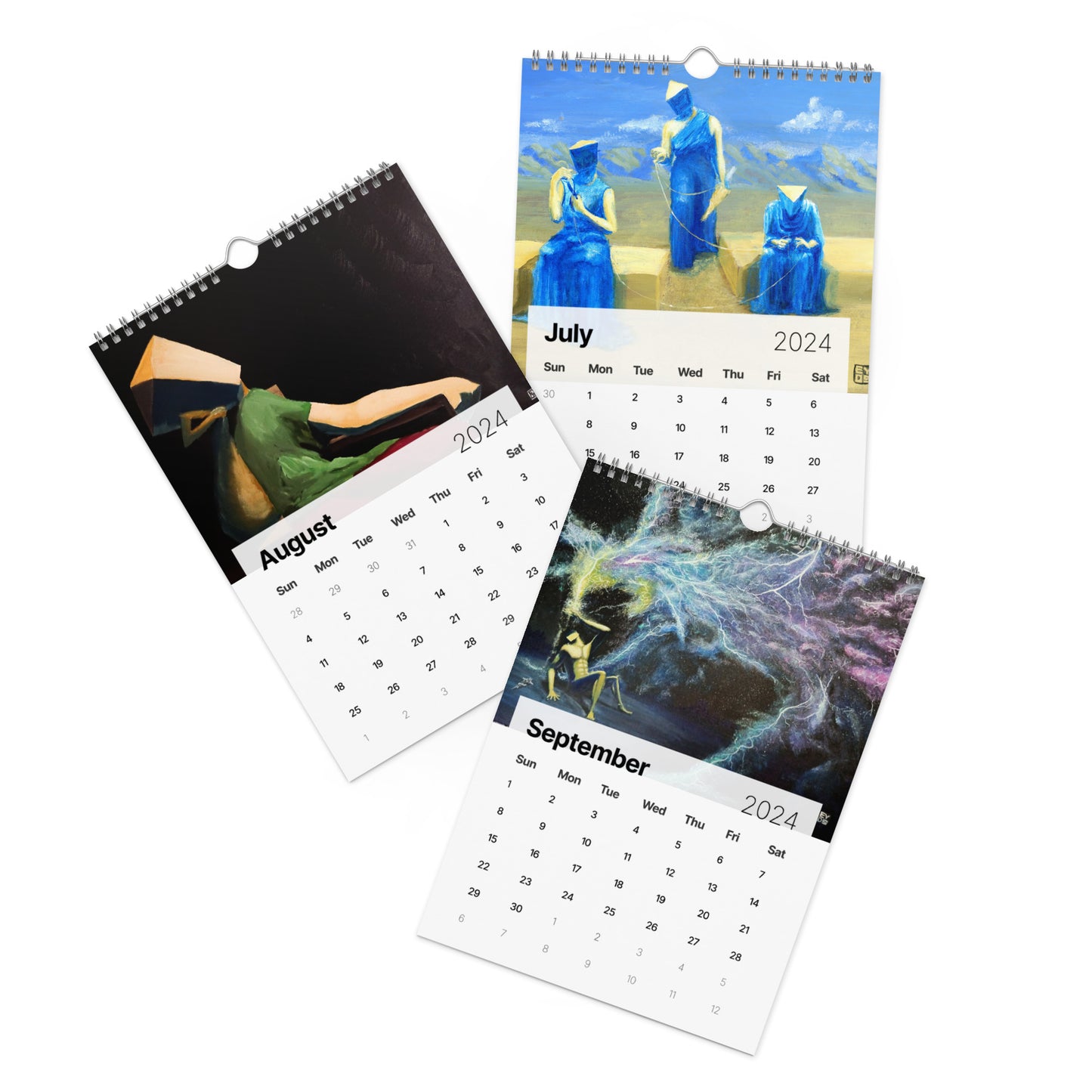 IAME Painting Series Wall calendar (2024)