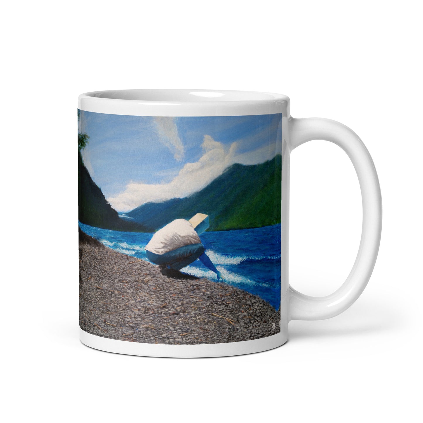 "Olympic Coddiwobble" Glossy Mug