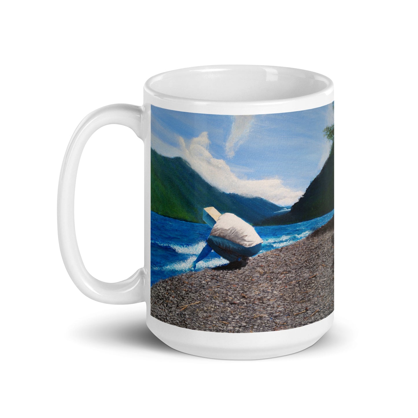 "Olympic Coddiwobble" Glossy Mug