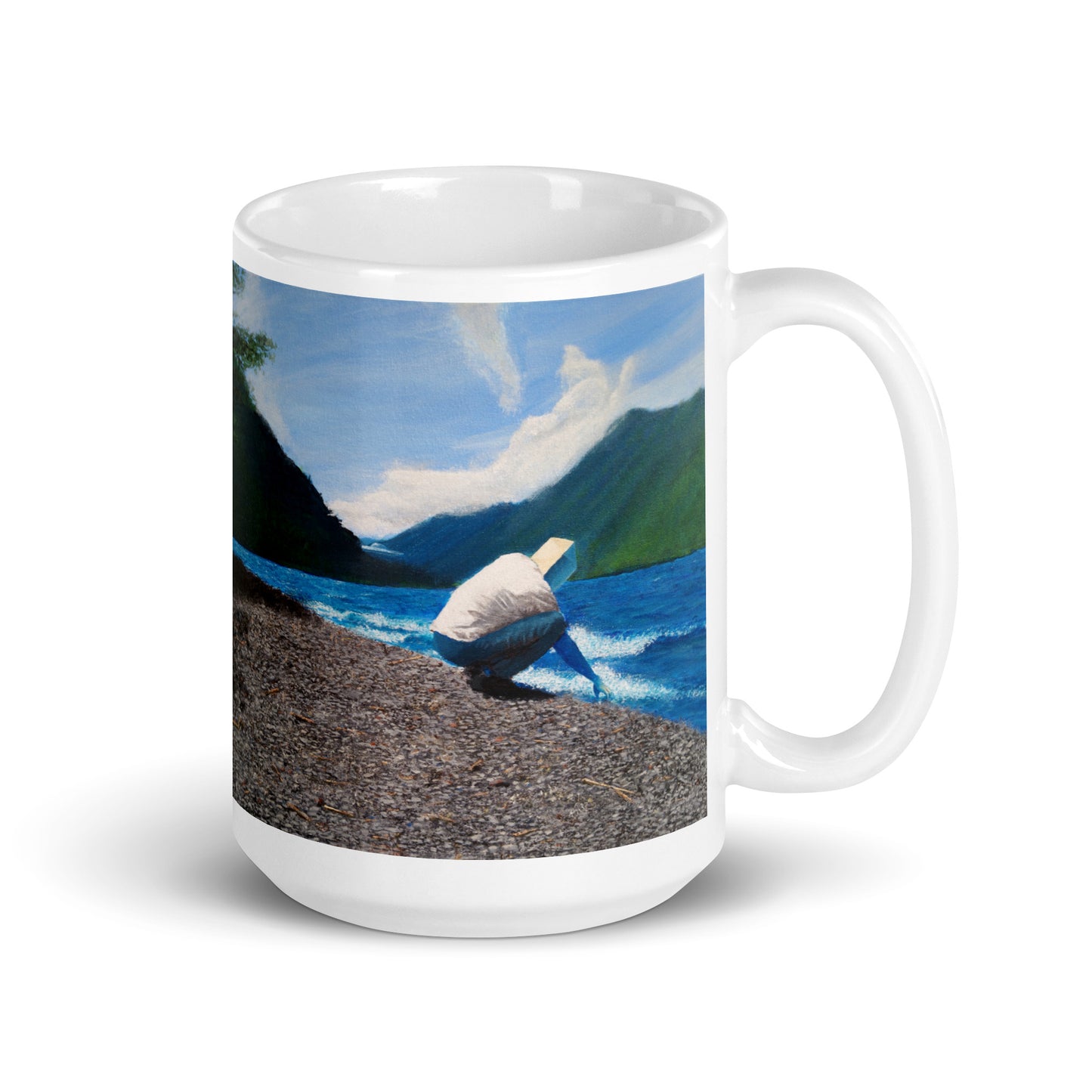 "Olympic Coddiwobble" Glossy Mug