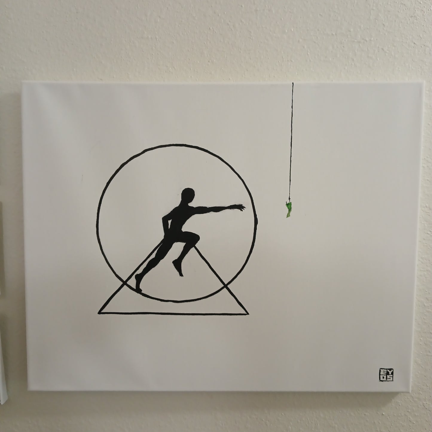 "The Treadmill" Original Painting