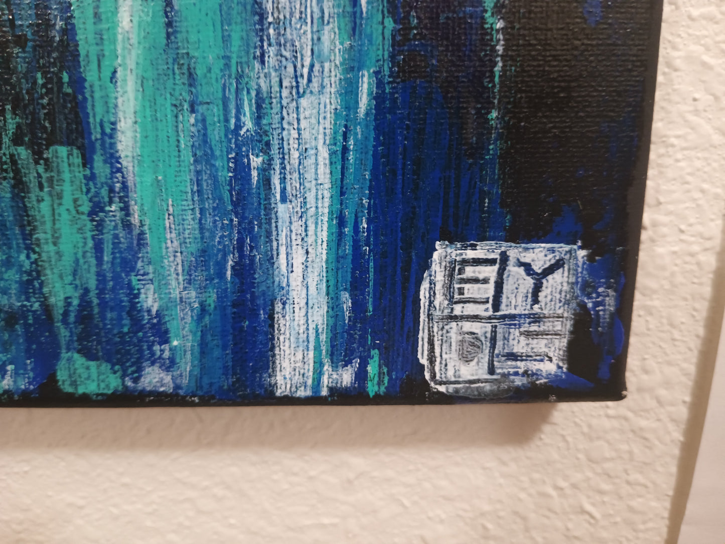 "Eye of the Blues" Original Painting