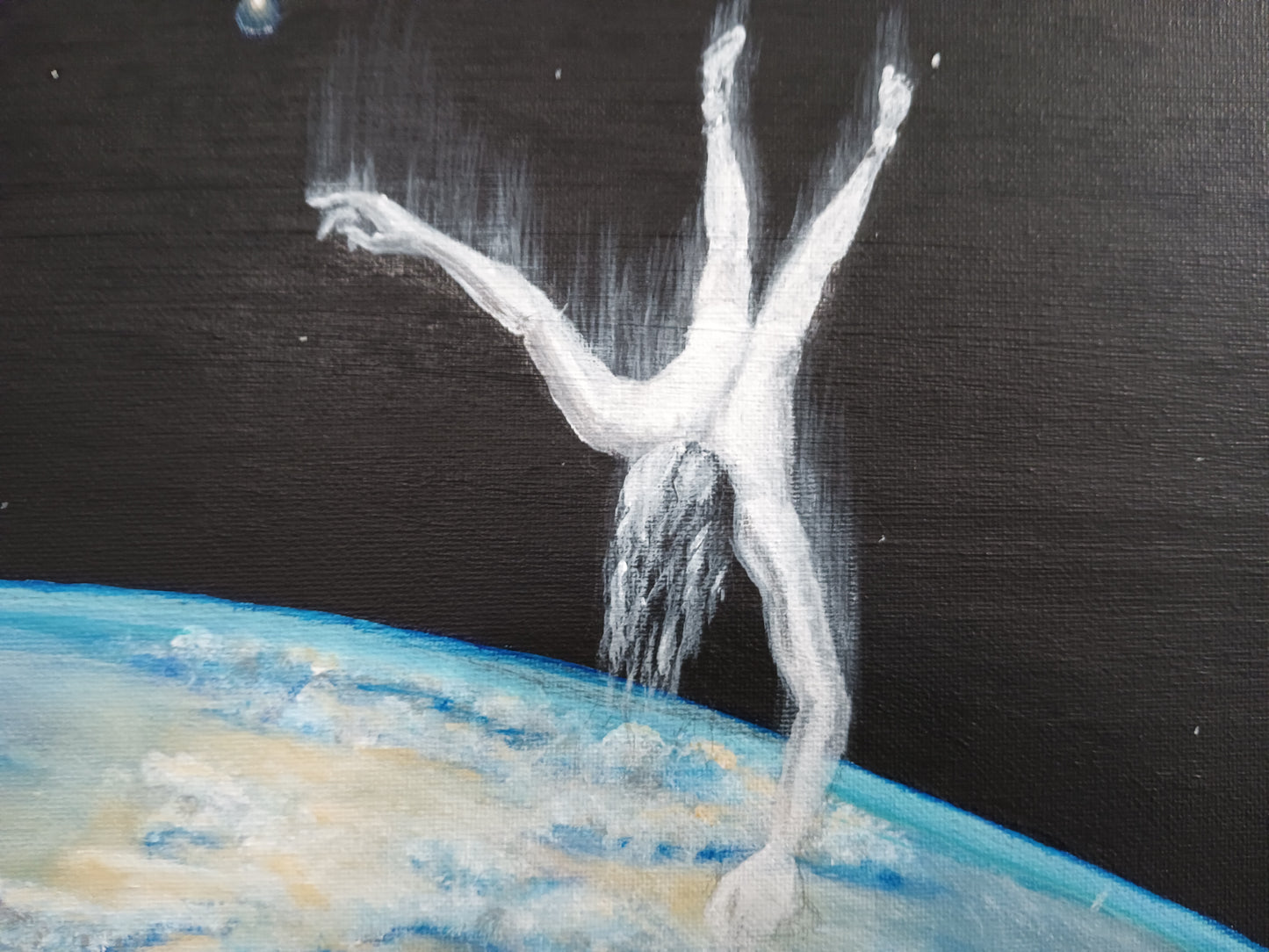 "Freefall" Original Acrylic Painting