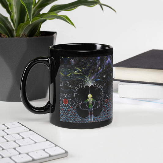 "Autogenes (In The Beginning)" Black Glossy Mug