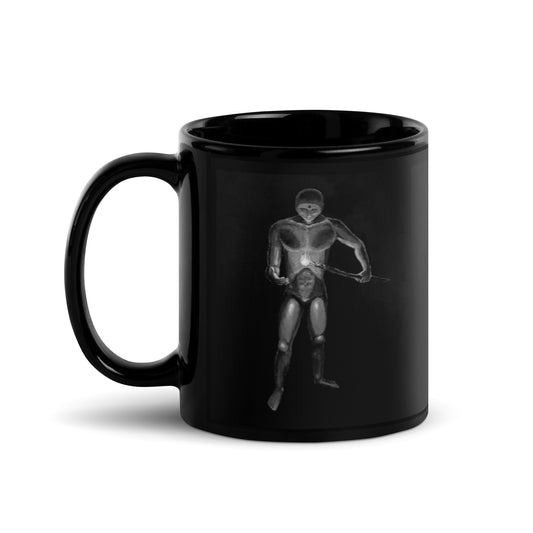 "Personal Prometheus I" Black Glossy Mug