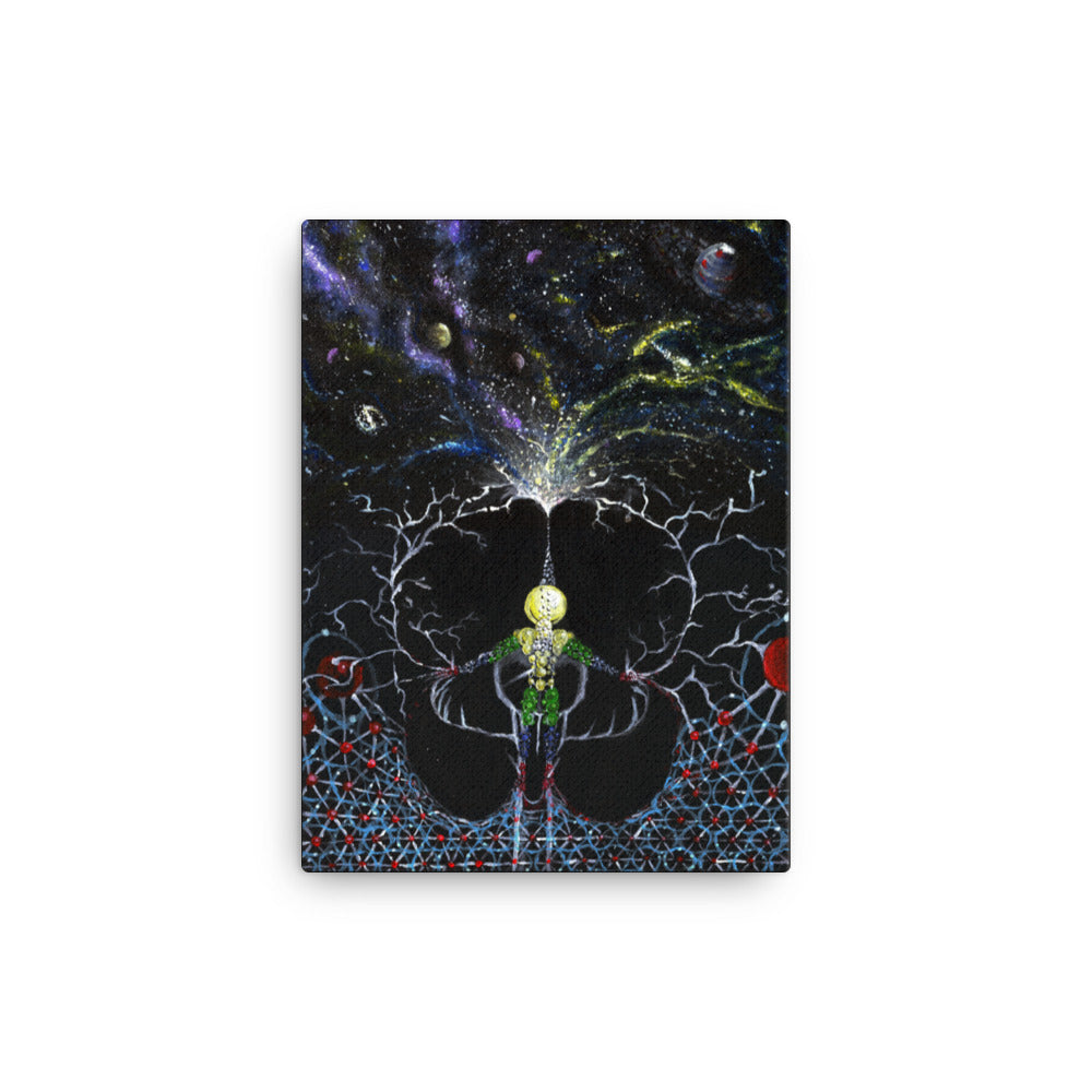 "Autogenes(In The Beginning)" Canvas Print